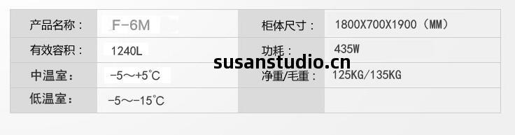 六開(kai)門冰櫃（六門冰櫃）價(jia)格(ge)及(ji)規格(ge)
