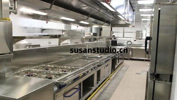 中小(xiao)飯(fan)店廚房設(she)計實(shi)景(jing)圖(tu)