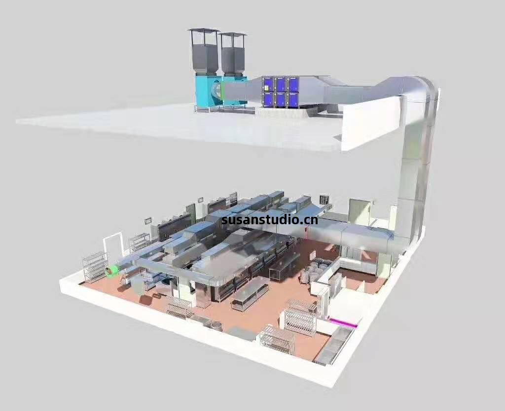 廚房(fang)抽(chou)排系(xi)統設(she)計圖(tu)