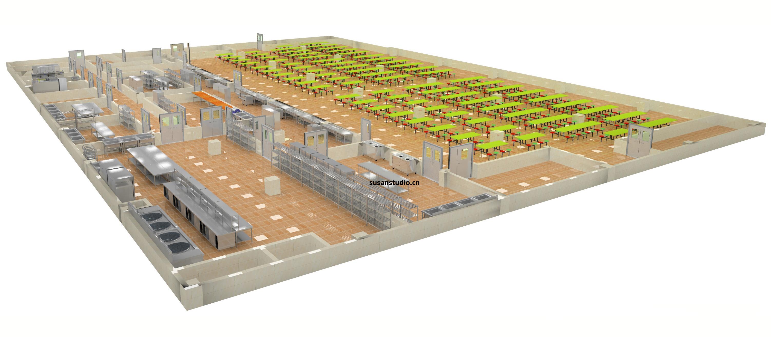 食(shi)堂廚(chu)房設(she)計