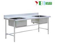 不(bu)銹(xiu)鋼雙星帶臺(tai)工作(zuo)臺(tai)