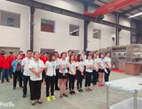 四川優佰特廚(chu)房(fang)設(she)備公司(si)2019年(nian)7月(yue)全體員(yuan)工(gong)會(hui)議順利(li)召開