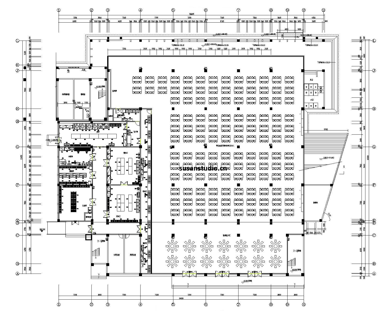 企(qi)事(shi)業單位(wei)食(shi)堂區(qu)域(yu)劃(hua)分