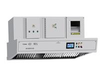 商用(yong)廚(chu)房(fang)設(she)備專(zhuan)家(jia)告(gao)訴妳為什(shen)麽(me)萬(wan)能(neng)蒸櫃的(de)煙(yan)囪(cong)要(yao)離油(you)煙(yan)壹(yi)體機50cm以上(shang)