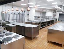 不(bu)銹(xiu)鋼(gang)廚房(fang)設(she)備廠家(jia)和妳談談餐飲廚房(fang)設(she)計需要註意(yi)哪(na)些(xie)原(yuan)則(ze)